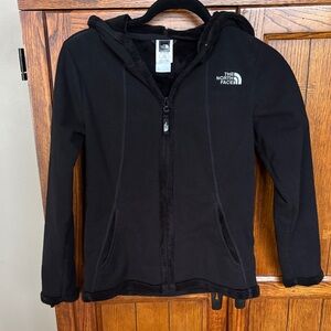 The North Face Kids Black Full-Zip Hoodie